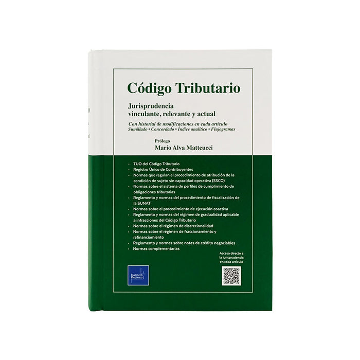 Código Tributario: Jurisprudencia vinculante, relevante y actual
