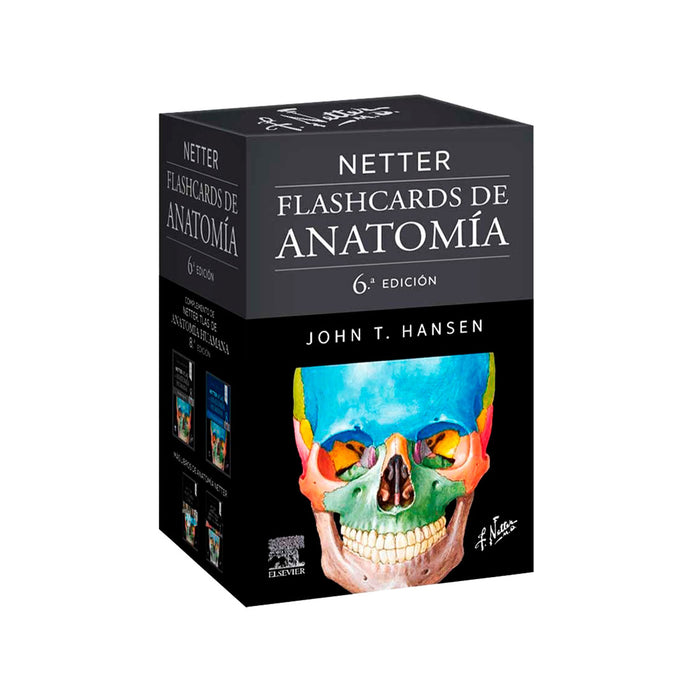 Flashcards de anatomía Humana | Sexta Edición