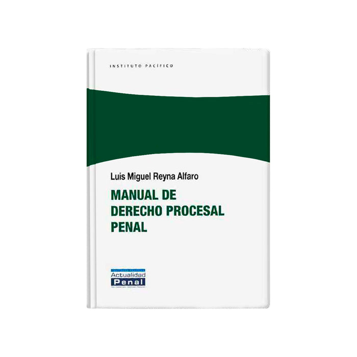 Manual de Derecho Procesal Penal