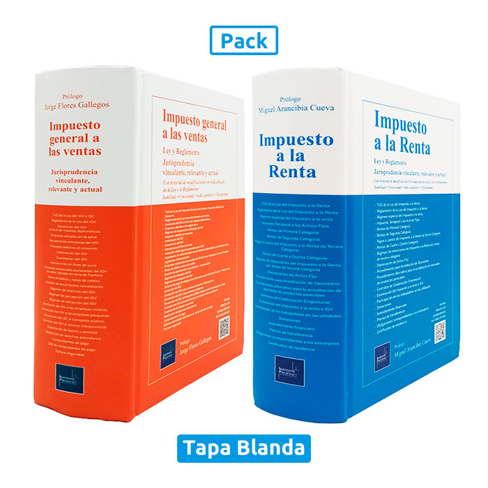 Pack Impuesto General a las Ventas + Impuesto a la Renta (Tapa Dura)