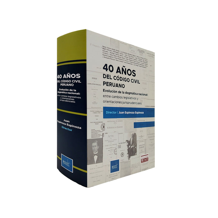 40 Años del Código Civil Peruano / Evolución de Dogmática Nacional: entre cambios Legislativos y Orientaciones Jurisprudenciales