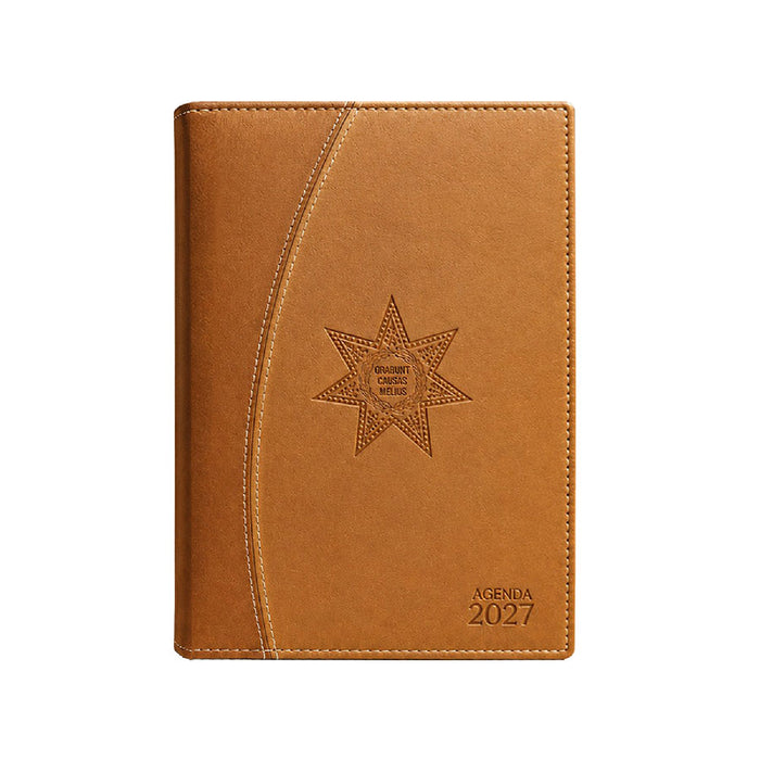Agenda Jurídica 2027, Martell, Marrón cuero, Camel, Canela 