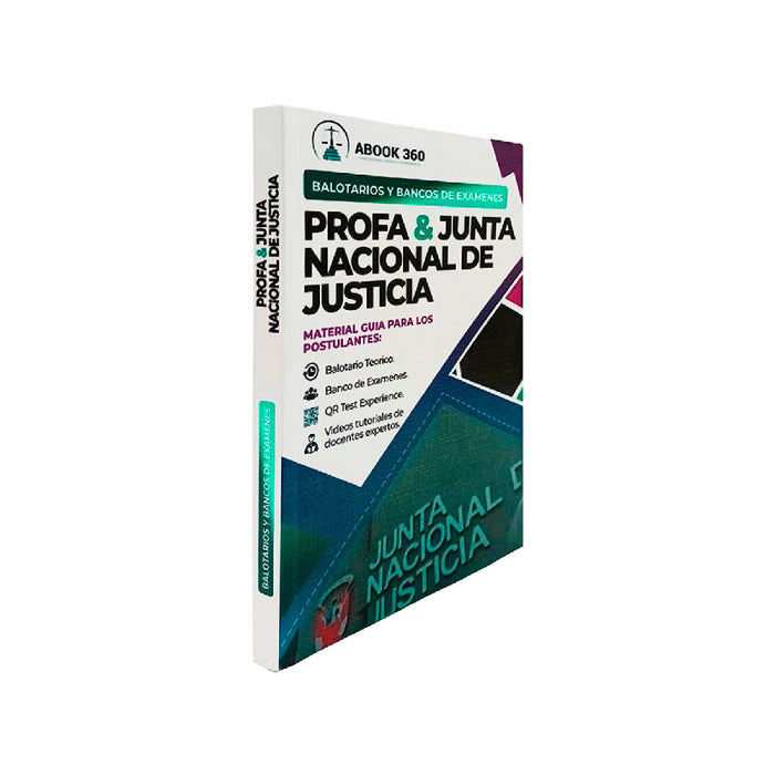 Balotarios y Bancos de Exámenes – Profa & Junta Nacional de Justicia | Material Guia para los Postulantes