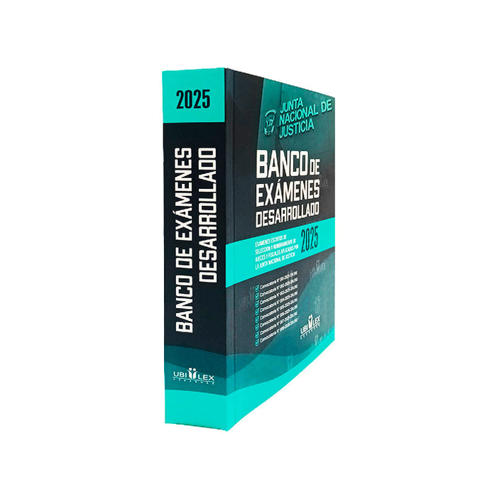 Banco de Exámenes Desarrollado JNJ 2025 - Exámenes Escritos de Selección y Nombramiento de Jueces y Fiscales Aplicados por la Junta Nacional de Justicia