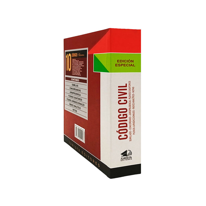 Código Civil Jurista Editores Tapa Flex