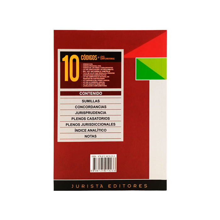 Código Civil Jurista Editores Tapa Flex