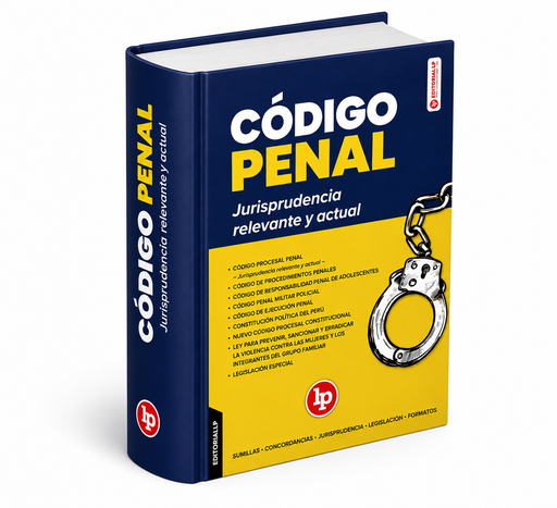 Libro código penal, Editorial LP, Actualizado 2026