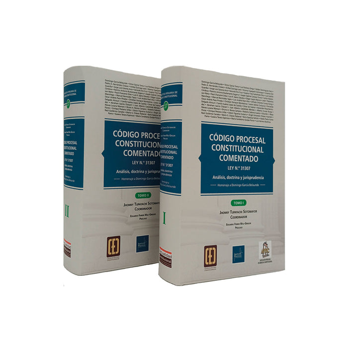 Código Procesal Constitucional Comentado – 2 tomos / Análisis, Doctrina y Jurisprudencia / Homenaje a Domingo García Belaunde