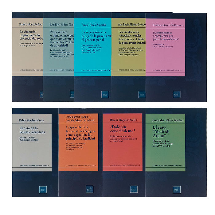 Colección Cuadernos de Doctrina Jurisprudencial - 9 Tomos