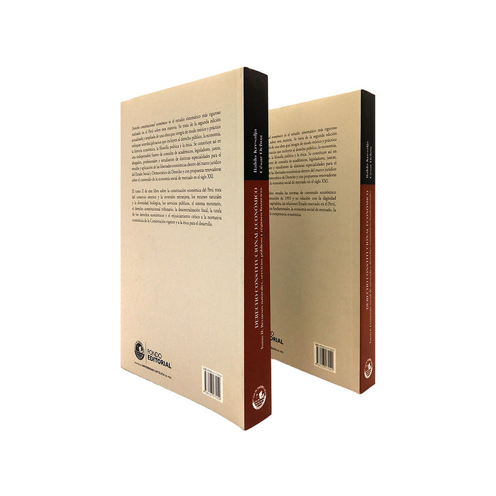 Derecho Constitucional Económico / TOMO I: Economía Social de Mercado y Derechos Económicos Fundamentales. *TOMOII: Recursos Naturales, Servicios Públicos y Régimen Financiero