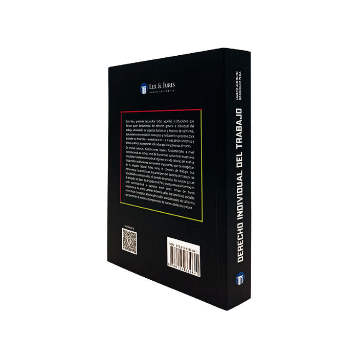 Derecho Individual del Trabajo- Lex y Luris - Marco Antonio Rodriguez - Libro Jurídico