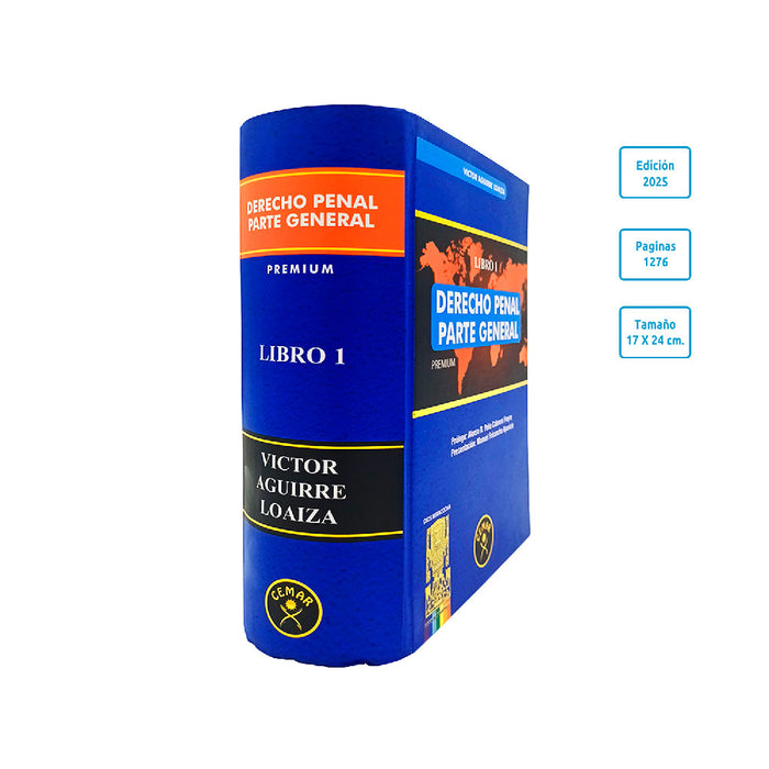 Derecho Penal – Parte General (Libro 1) | Edición Premium 2025