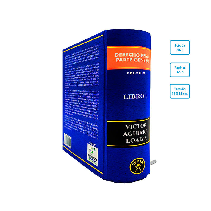 Derecho Penal – Parte General (Libro 1) | Edición Premium 2025
