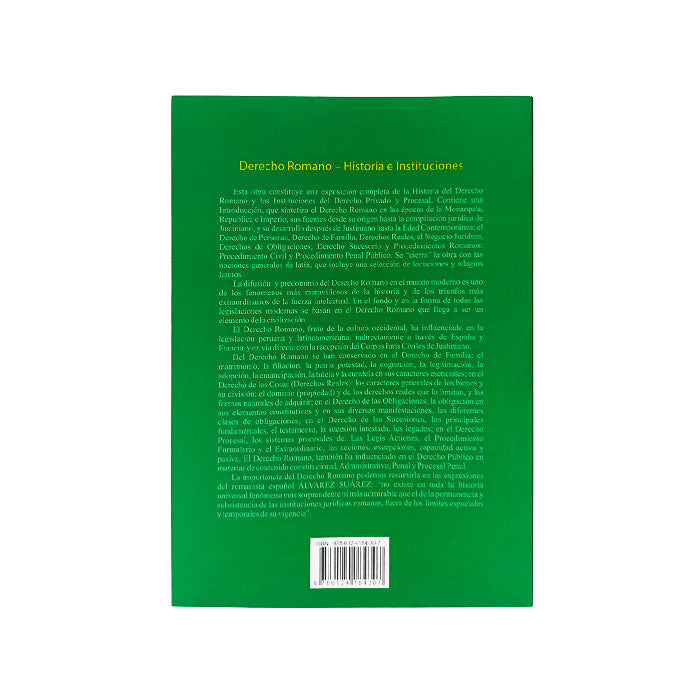 Derecho romano - Historia e instituciones
