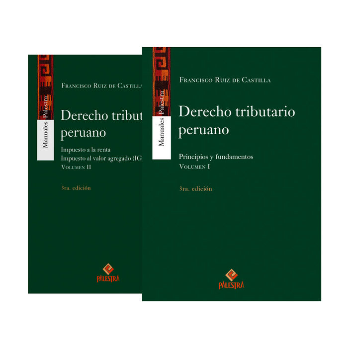 Derecho Tributario Peruano (3ra. Edición - 2 Tomos)