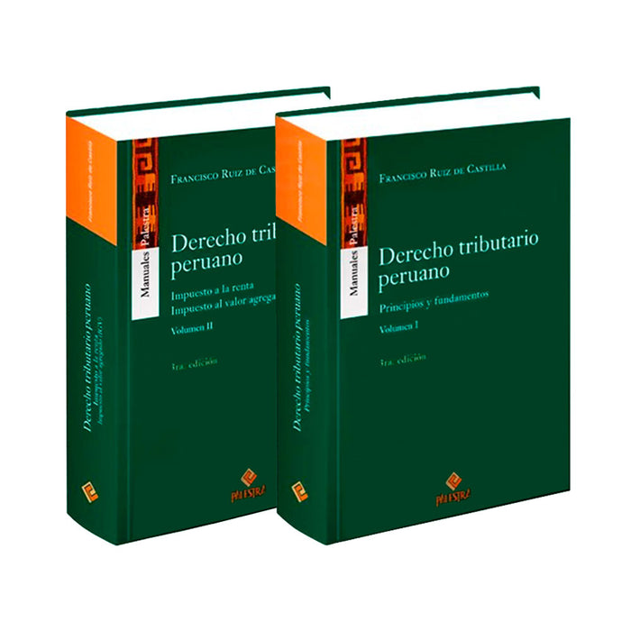 Derecho Tributario Peruano (3ra. Edición - 2 Tomos)