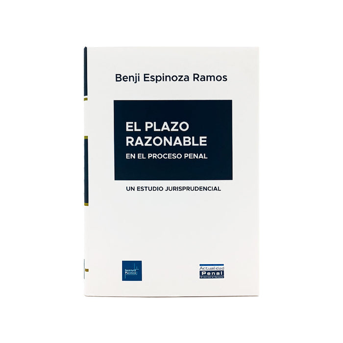 El Plazo Razonable - Libro de Benji Espinoza