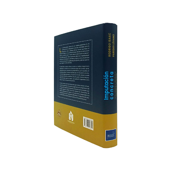 Imputación concreta | Cómo Controlarla y Cuestionarla en cada Etapa  del Proceso Penal