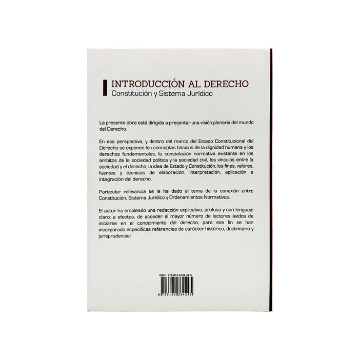 Introducción al Derecho / Constitución y Sistema Jurídico
