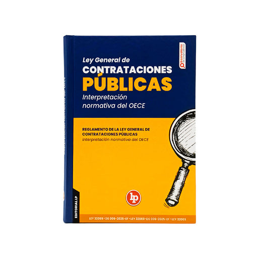 Libro Ley General de Contrataciones Públicas, de Editorial LP