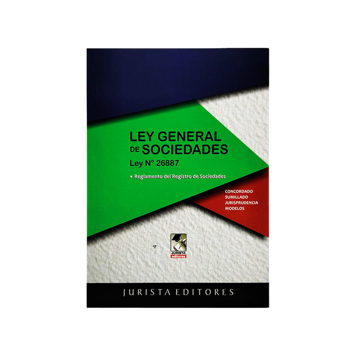 Ley General de Sociedades - Ley N° 26887