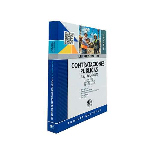 Libro Ley General de Contrataciones Públicas y su Reglamento, de Jurista Editores