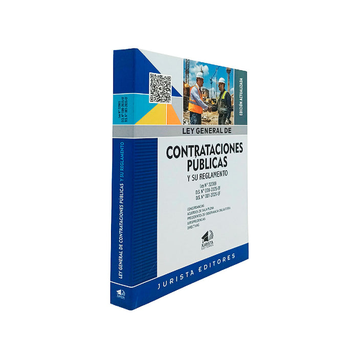 Libro Ley General de Contrataciones Públicas y su Reglamento, de Jurista Editores
