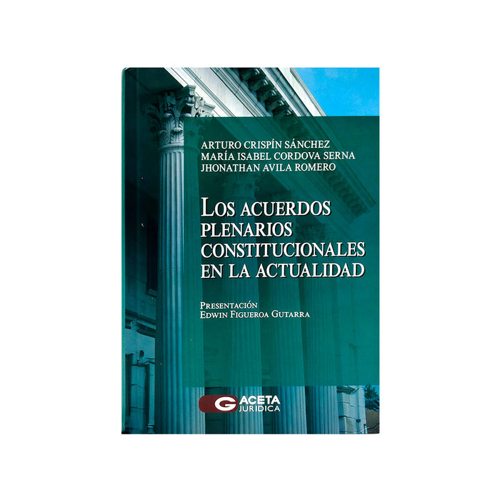 Todos los Acuerdos Plenarios Constitucionales en la Actualidad