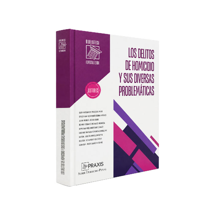 Los Delitos de Homicidio y Sus Diversas Problemáticas, Elcy Alexander Villegas Paiva, Cristhian Alexander Cerna Ravines, Juan Manuel Rosas Caro, Dennis Edgardo Morales Mendoza, Irma Maribel Rodríguez Chávez, Luciana Natalia Ugarriza Landavery, Karen Julieth Mogollón Gelvis, Hesbert Benavente Chorres y Alonso R. Peña Cabrera Freyre, Praxis