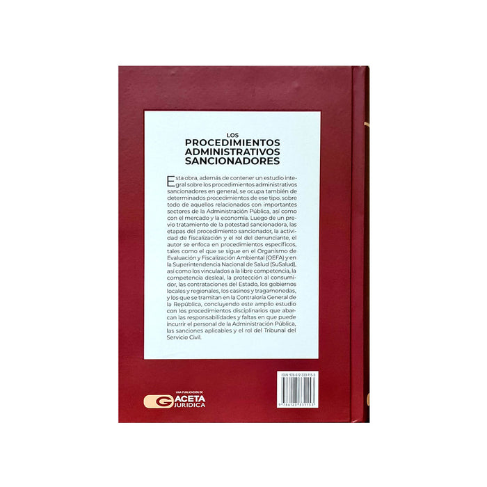 Los Procedimientos Administrativos Sancionadores
