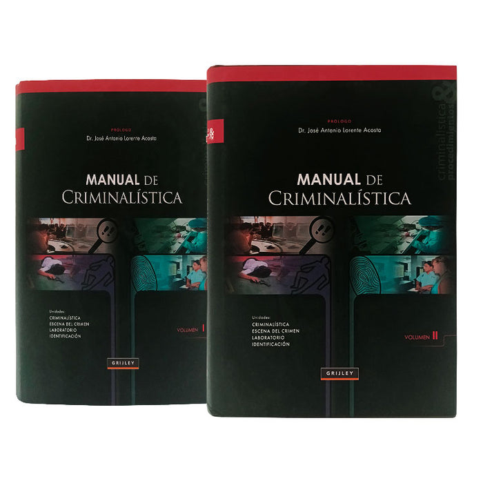 Manual de Criminalística (Unidades: Criminalística, Escena del Crimen, Laboratorio, Identificación)