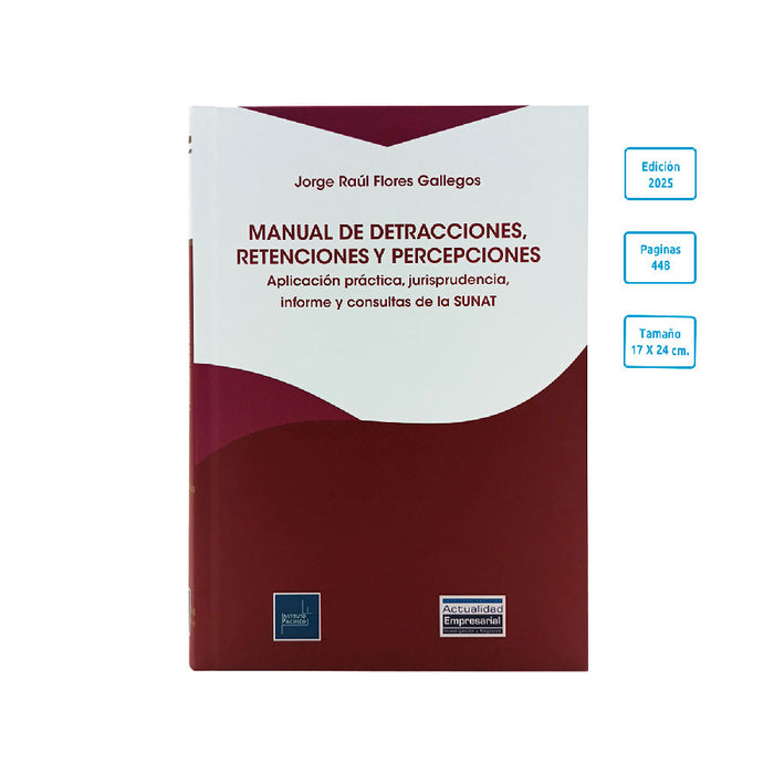 Manual de Detracciones, Retenciones y Percepciones