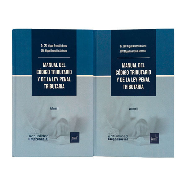 Manual del Código Tributario y de la Ley Penal Tributaria