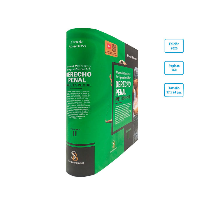 El Manual Práctico y Jurisprudencial de Derecho Penal – Parte Especial (Volumen II)