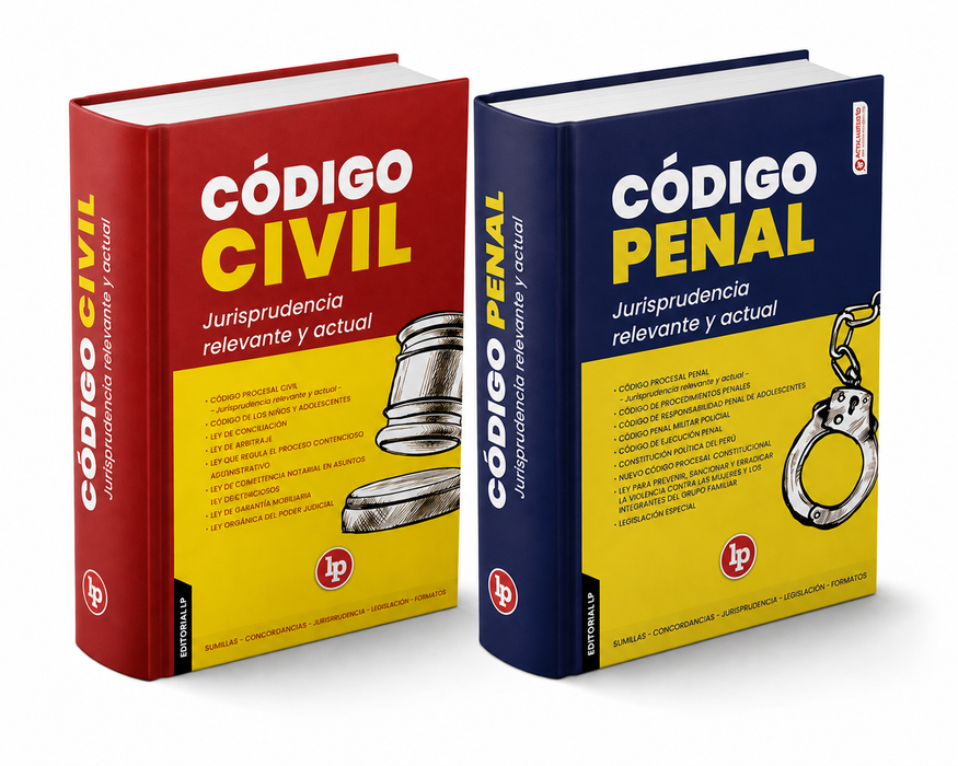Pack Código Civil + Código Penal (Tapa Dura)