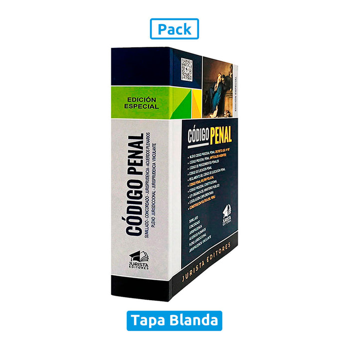 Pack de Códigos y Constitución Política del Perú - Edición Especial Tapa Blanda