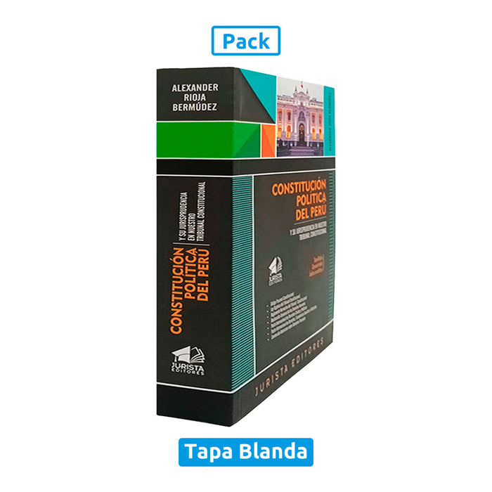 Pack de Códigos y Constitución Política del Perú - Edición Especial Tapa Blanda
