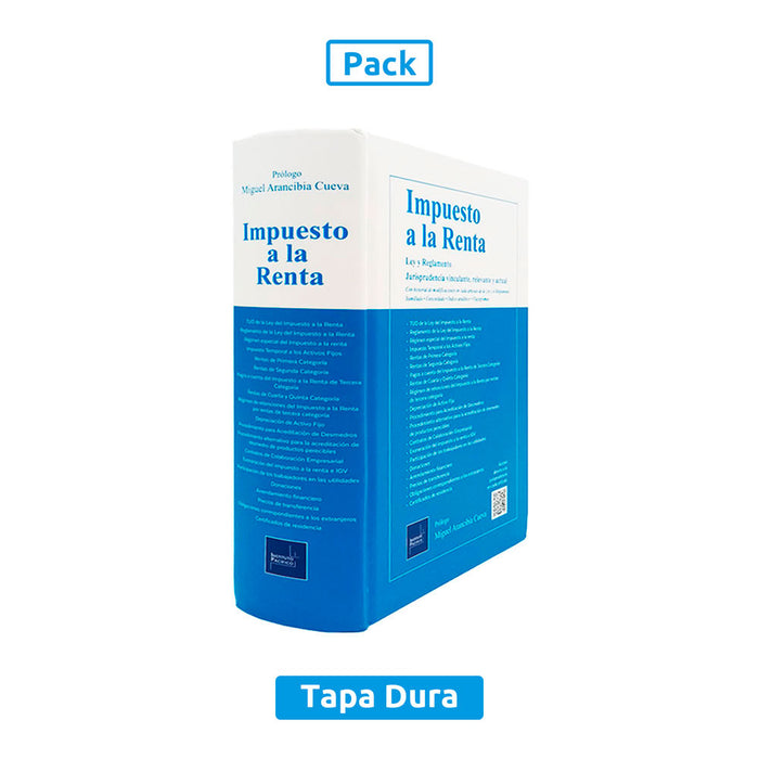 Pack Impuesto a la Renta + Código Tributario (Tapa Dura)