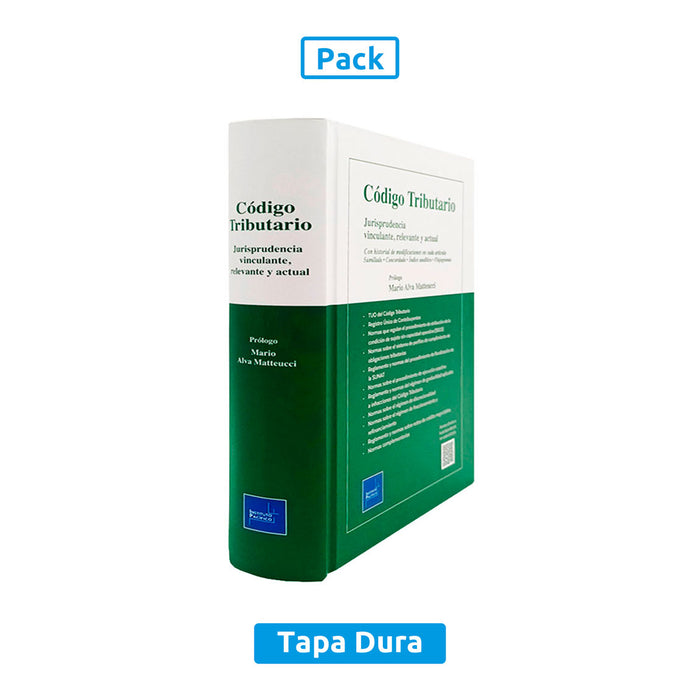 Pack Impuesto General a las Ventas + Código Tributario (Tapa Dura)