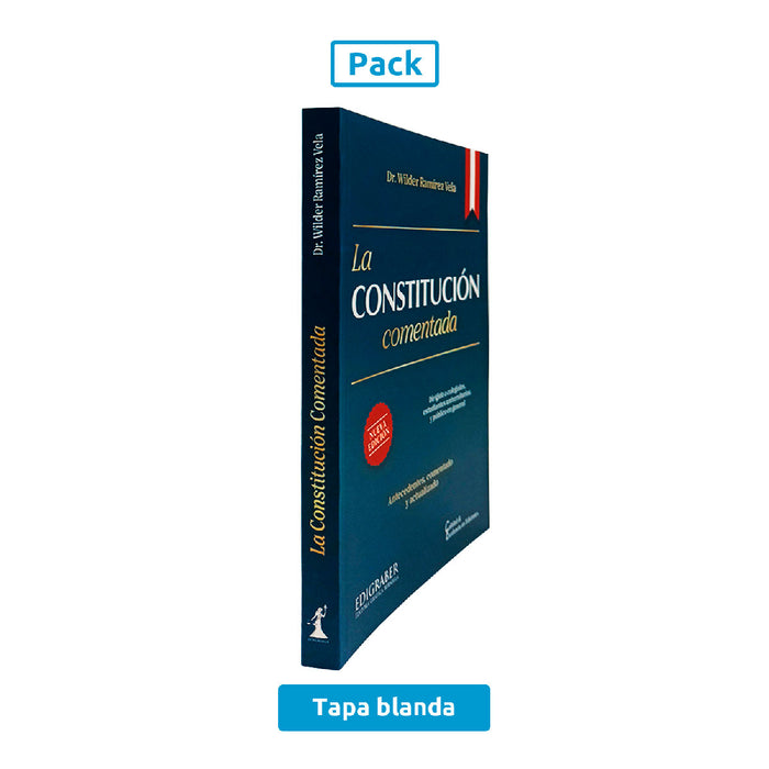 Pack Constitucional: La Constitución Comentada + Constitución Política del Perú Didáctica