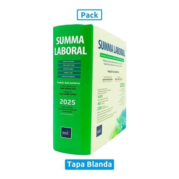 Summa Laboral + Legislación Laboral (Tapa Dura y Blanda)