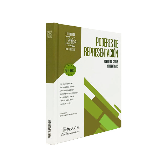 Poderes de representación
Aspectos civiles y registrales, Eric Palacios Martínez, Praxis