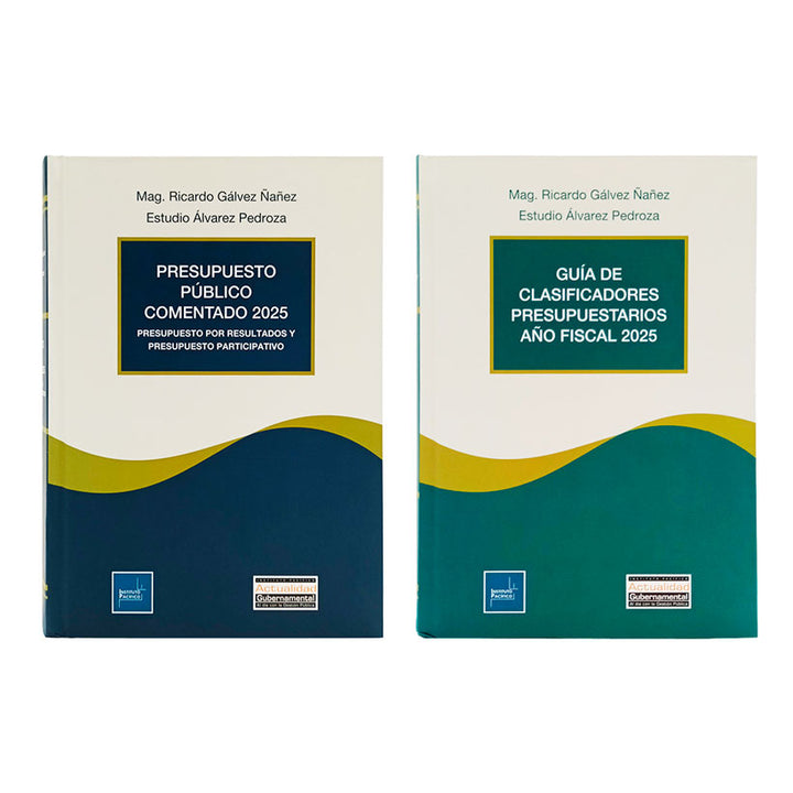 Pack Presupuesto Público Comentado 2025 y Guía de Clasificadores Presupuestarios Año Fiscal 2025
