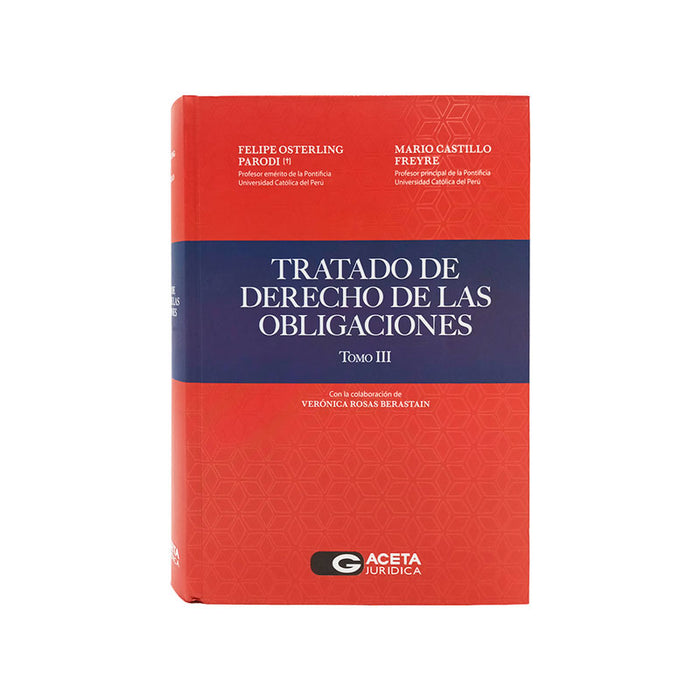 Tratado de Derecho de las Obligaciones (3° edición )